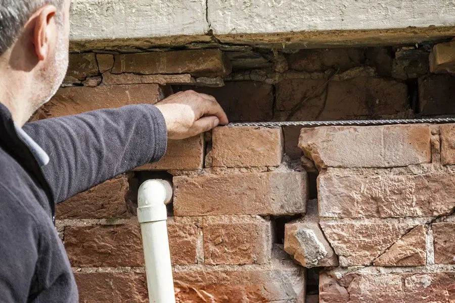 Cracked Wall Repair in Centerville, TN